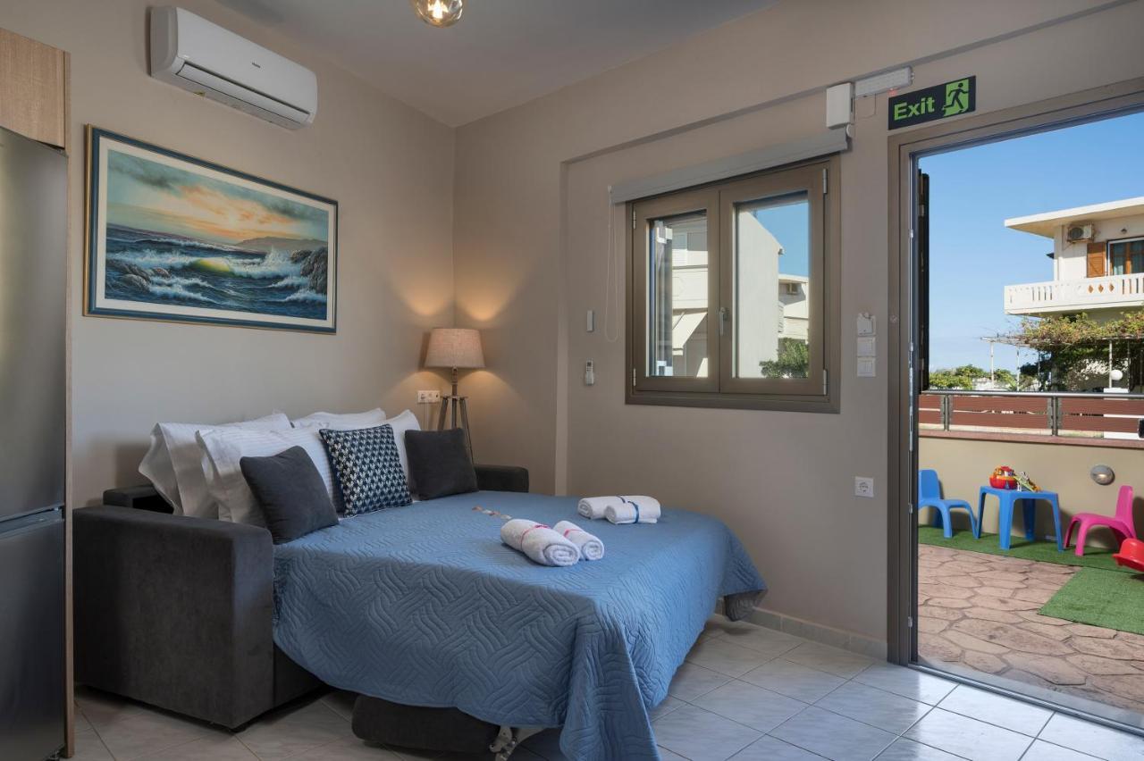 Floral Beach Apt With Lux Extras & Special Treats Kolimvári Kültér fotó