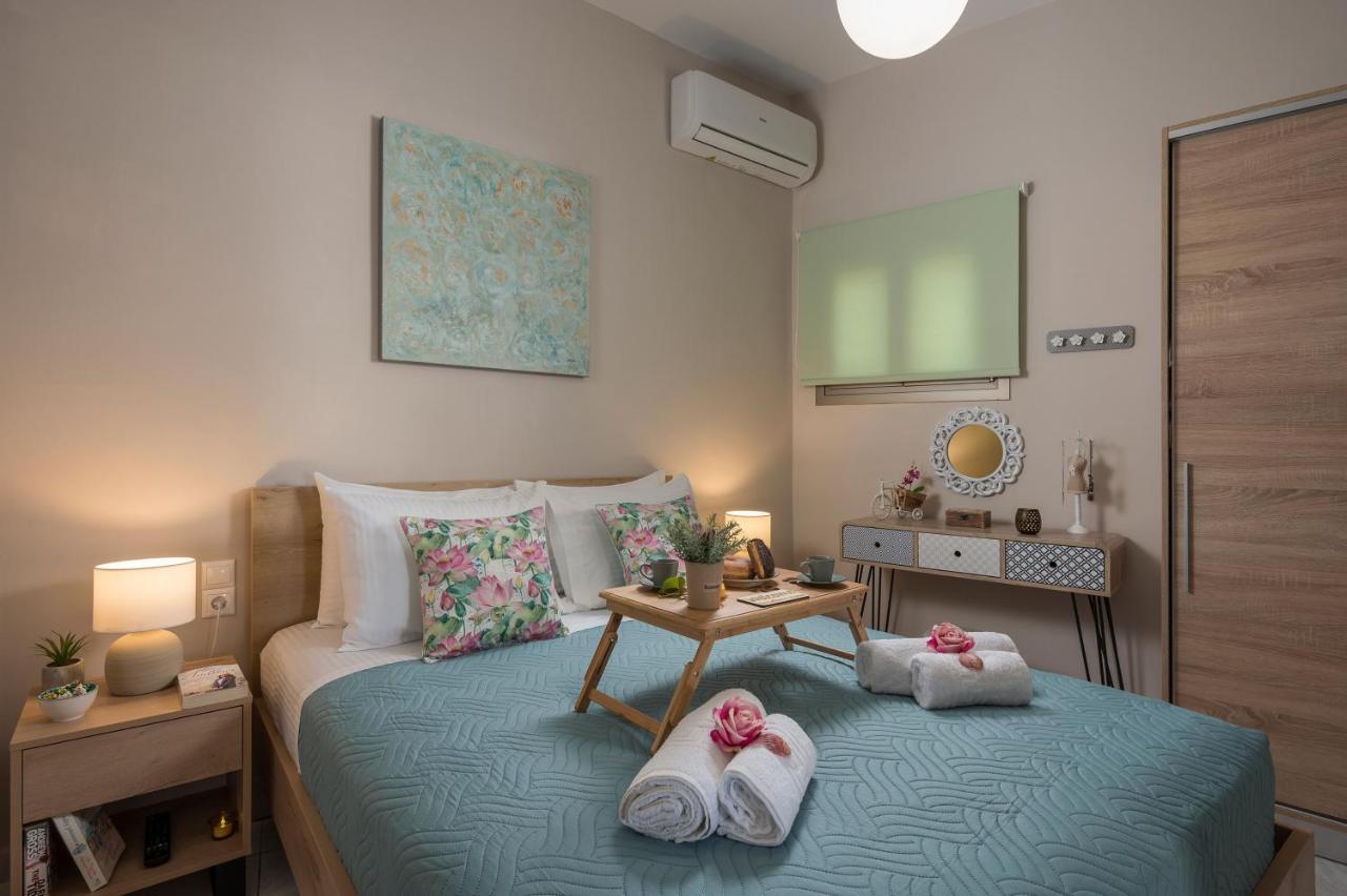 Floral Beach Apt With Lux Extras & Special Treats Kolimvári Kültér fotó