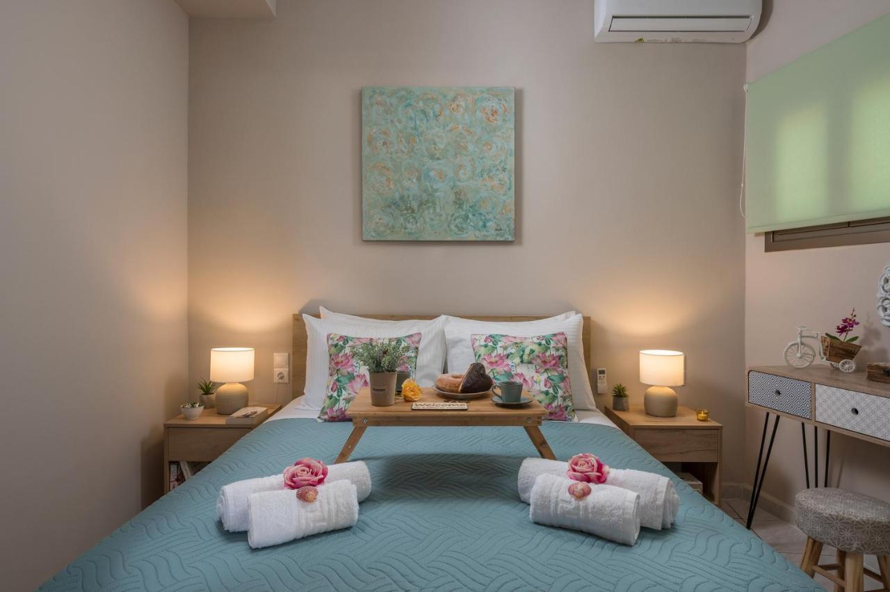 Floral Beach Apt With Lux Extras & Special Treats Kolimvári Kültér fotó
