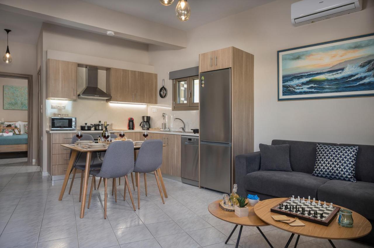 Floral Beach Apt With Lux Extras & Special Treats Kolimvári Kültér fotó